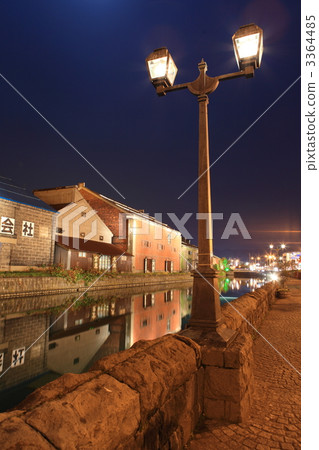 Night view of Otaru Night view of Otaru 3364485
