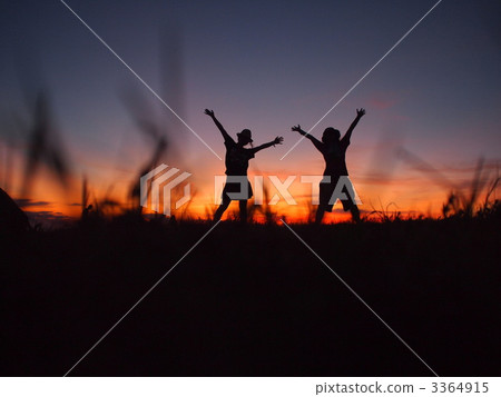 Sunset on the prairie Sunset on the prairie 3364915