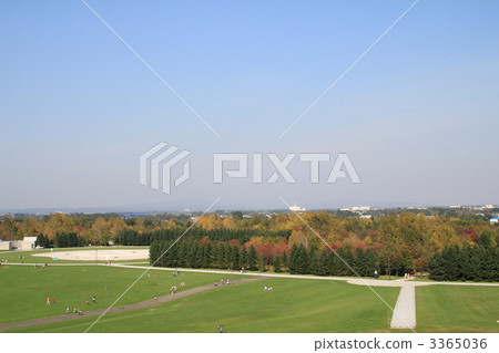 從莫埃來沼公園展望台眺望的景色 札幌觀光 3365036