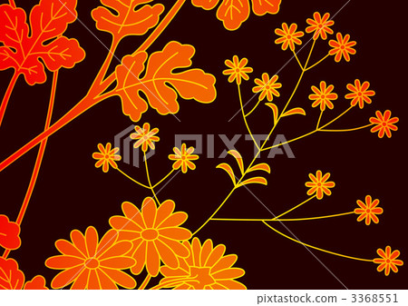 plants which flower in autumn, computer graphic, computer graphics 3368551