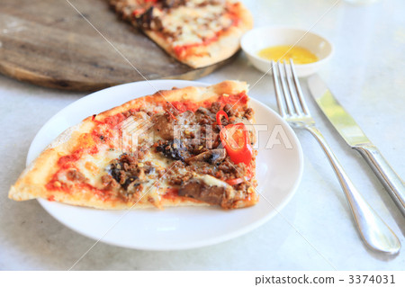 美味的東南亞風味披薩 美味的東南亞風味披薩 3374031