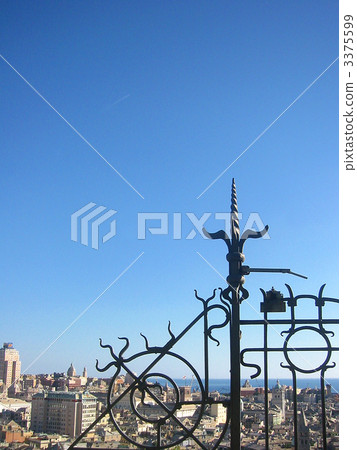 The blue sky of Genoa The blue sky of Genoa 3375599