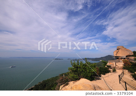 Shobujima Koose的沉重岩石 3379104