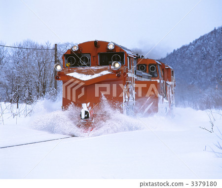 宗谷本線 掃雪機 馬車 3379180