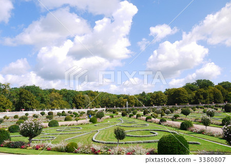 Chenonceau Castle Dianne's garden Chenonceau Castle Dianne's garden 3380807