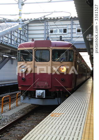 火車 電氣列車 富山站 3381527