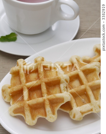 烘培食品 烘焙甜食 華夫餅 3382919