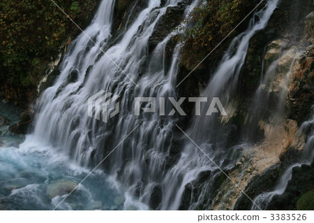 Biei, white beard waterfall ② Biei, white beard waterfall ② 3383526