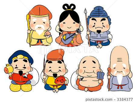 Seven Lucky Gods 3384377
