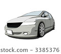 Illustration Vehicle Vehicle Automobile Minivan Van Private Car Family Car 3385376