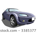 Illustration Vehicle Vehicle Sports Car Private Car Two Seater 3385377