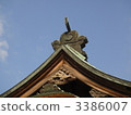 神社的屋頂 3386007