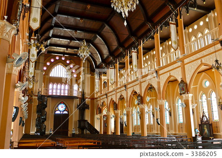 Thailand's largest French style Catholic cathedral Thailand's largest French style Catholic cathedral 3386205