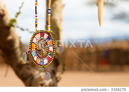 Masai traditional jewelry 3389276