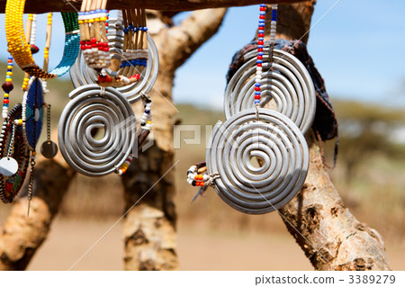 Masai traditional jewelry 3389279