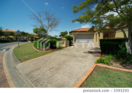居住區 住宅區 房屋 3393293
