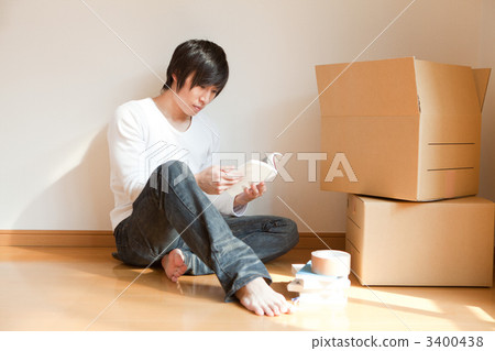 移動 搬家 男人 3400438