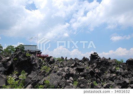 Mt. Asama火山Kannondo 3401632