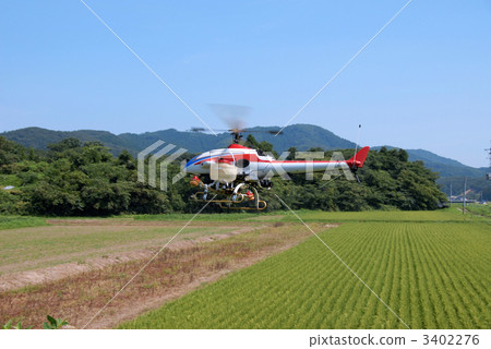 農藥噴灑無線電控制直升機 3402276