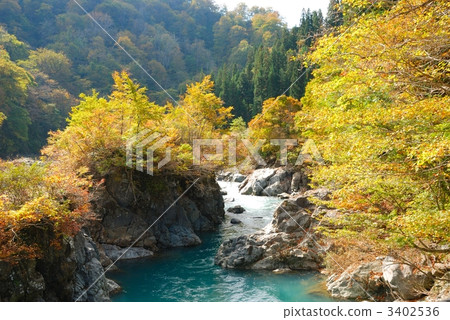 Nakatsugawa Stream in Akiyama Township 3402536