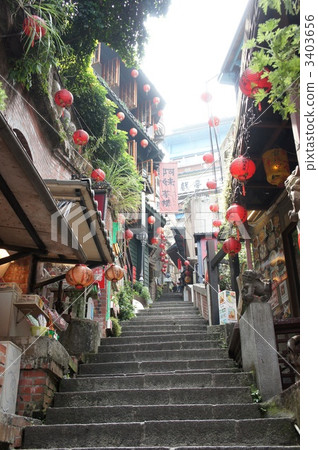 台灣九份景點Sawasaki Road 3403656