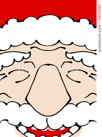 smiling / laughing face, santa clau, santum 3403995