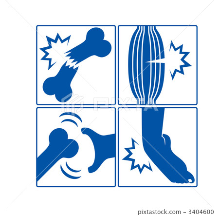 Pictogram - fracture dislocation sprain 3404600