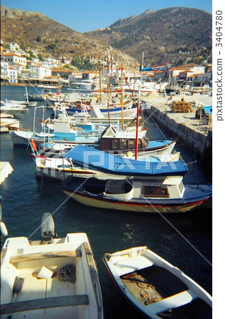 Hydra Harbour Port（希臘）的風景 3404780