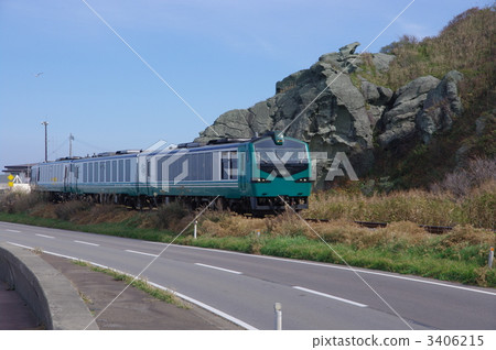 The train resort of Gono line Sojima The train resort of Gono line Sojima 3406215