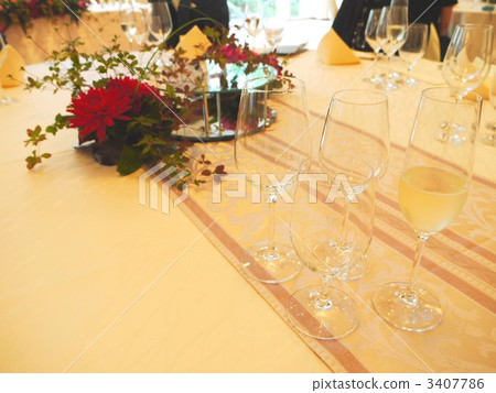 wine glass, champagne flute, lunch 3407786