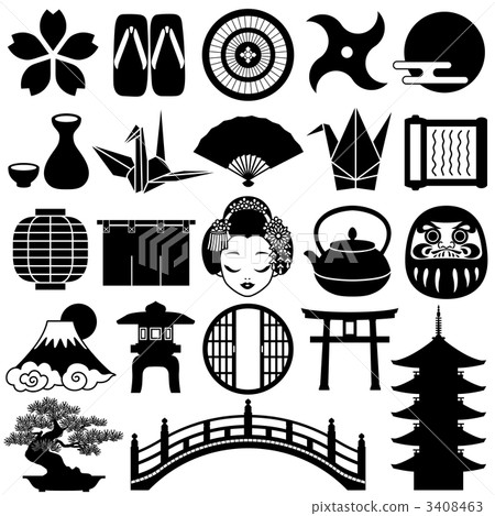Japanese style illustration 3408463