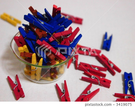 clothespin, sundries, colorfull 3419075
