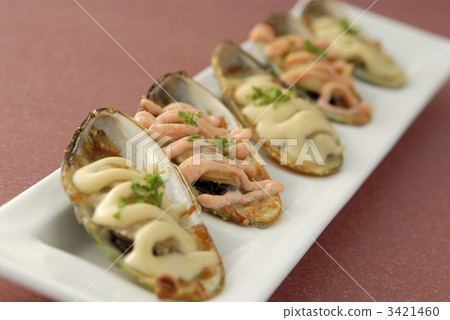 烤貽貝 烤貽貝 3421460