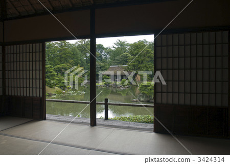 Katsuragi Rikyu月亮波塔中間 3424314