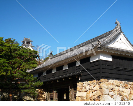 高知城堡Otemon和城堡塔 高知城堡Otemon和城堡塔 3431240