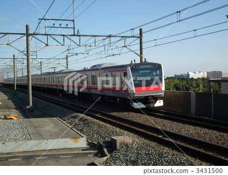 Keiyo Line E233 Series Kasai Rinkai Park Station 3431500