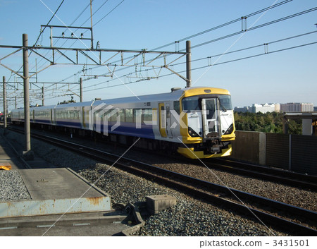 Wakashio E257 series Kasai Rinkai Park Station 3431501