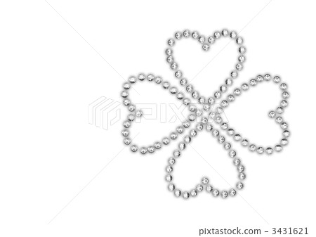 rhinestone, four leaves, clover 3431621