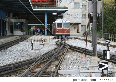 Apt type train station Zermatt station Switzerland Apt type train station Zermatt station Switzerland 3433377