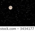 星空 月亮 月 3434177