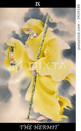 Tarot Card / Hermit 3434190