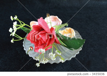 cloth crafts, sea animals, glass dish 3435036