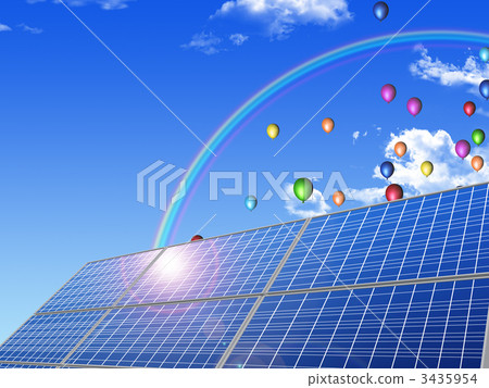 solar panel solar panel 3435954