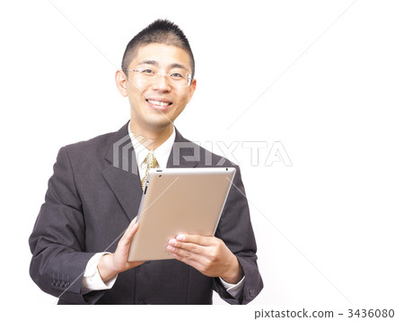 iPad and male 3436080