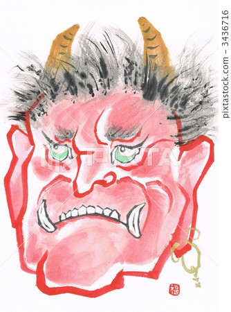 Setsubun Red Demon 3436716