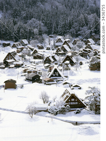 Shirakawago雪景 3436755