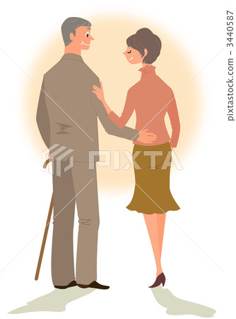 Couple (senior) Couple (senior) 3440587