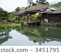 hikone castle, shrines and temples, pond 3451795