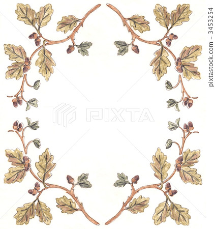 植物框架（橡木） 3453254