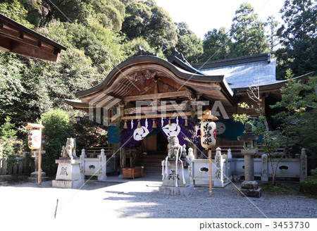Kagawa Prefecture Mitoyo City, Sanuki County Ninomiya "Oozakami Shrine" 3453730